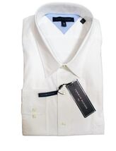 TOMMY HILFIGER SOLID WHITE BIG &amp; TALL SIZES 17 TO 22  - XL TO 6XL WITH P... - $49.90