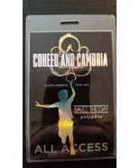 COHEED AND CAMBRIA - ORIGINAL NORTH AMERICA 2016 TOUR LAMINATE BACKSTAGE... - $85.00