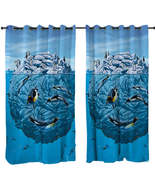 Animals Art Colony of Penguins Curtain - $1,085.34 MXN+