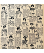 1901 Women&#39;s Night Gowns Reproduction Advertisement Sears Fashion DWV12B - $450.75 MXN