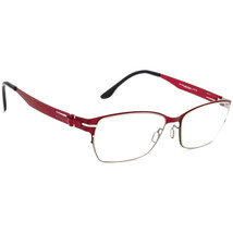 Ovvo Optics Eyeglasses MOD.2306 col.70/10M Red Rectangular 50[]17 140 Handmade - £199.83 GBP