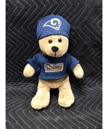 St. Louis Rams Teddy Bear Plush 14&quot; Stuffed Animal NFL Football Good Stuff - $4.95