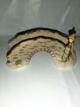 1987 Dept 56 Christmas Heritage Village Accessory - Stone Bridge - 65463 - $15.59