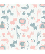 Wild One baby print cotton fabric 42 pieces (10x10)-Andrea Turk for Camelot - $465.99 MXN