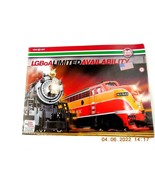 LGBoA Model Train Advertising Poster 22 x 16 1/2 Color 2004 Suitable For... - $6.49