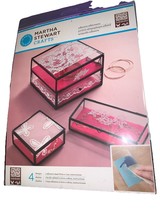 Martha Stewart Crafts Adhesive Silkscreens - 4 Lace Designs - $21.66
