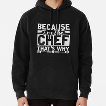 Chef Food Cooking Hobby Funny Black Men Classic Hoodie - £28.14 GBP