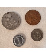 Vintage 70s Cyprus Republic Coin Set – 4 Pieces – 100, 25, 5, 1 Mils - R... - $39.37 CAD
