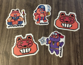 ATSUKO NEW YORK COMIC CON NYCC EXCLUSIVE PROMO DECAL STICKER LOT Ninja P... - £9.89 GBP