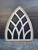 30&quot; Atri - Farmhouse Arch Wood, Cathedral Window, Gothic Frame, Primitive, Rusti - $50.40