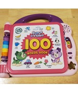 LeapFrog Scout &amp; Violet 100 Words Book Bilingual Lot#3 (w/ 2 toys) **USED** - $18.00