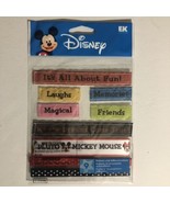 Disney Mickey Mouse 9 Ribbons And Adhesive Labels Box3 - $5.93