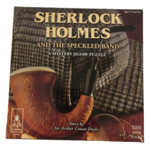 Sherlock Holmes and the Speckled Band: A Mystery Jigsaw Puzzle, 1000 Pieces - £14.01 GBP