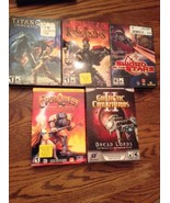 Lot of 5 PC Games-Ever Quest, Galactic Civillization II, Seven King - $9.19 CAD