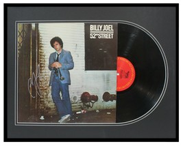 Billy Joel Signed Framed Vintage 52nd Street Vinyl Record Album FC35609 - £395.59 GBP