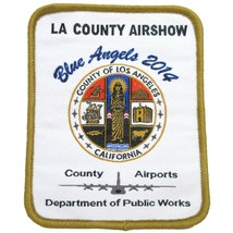 Blue Angels 2014 LA County Airshow Patch Los Angeles Public Works - £28.64 GBP