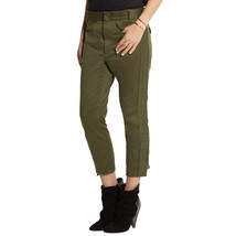 Isabel Marant women&#39;s jessie cropped pants in Khaki - size 36 - £62.85 GBP