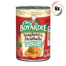 6x Cans Chef Boyardee Lasagna Pasta With Chunky Tomato &amp; Meat Sauce 14.5oz - £22.96 GBP