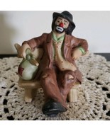 Vintage Emmett Kelly Jr. Porcelain Clown Miniature Figurine "Sitting On ... - €42,95 EUR Vintage Emmett Kelly Jr. Porcelain Clown Miniature Figurine "Sitting On ... - €42,95 EUR