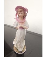 Vintage Lefton China PINKY KW387 Figurine Limited Edition-missing 2 Fingers - £5.46 GBP