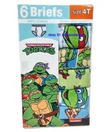 6 Brief 4T TMNT Boys Cotton Briefs Teenage Mutant NINJA TURTLES underwea... - $181.04 MXN