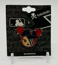 Tokidoki &quot;Sandy&quot; Minnesota Twins MLB Enamel Lapel Pin Accessory New in Package - $19.48