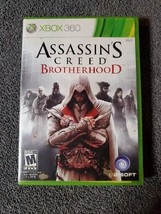 Assassin&#39;s Creed: Brotherhood XBOX 360 Adventure Complete Manual Disc Tested - £6.77 GBP