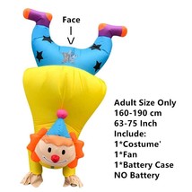 Adult Inflatable Costume for Men or Women Funny Clown Costume Cosplay Ha... - $49.49