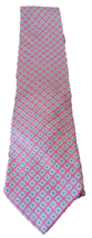 Brooks Brothers Red and Blue Silk Diamond Pattern Geometric Necktie Tie - £10.11 GBP