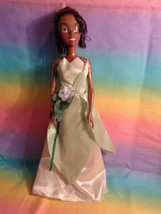 Disney Princess and the Frog Tiana Barbie Sized Doll Dressed - £8.05 GBP
