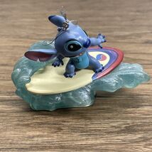Disney Lilo &amp; Stitch Surfing the Wave  Christmas Holiday Tree Ornament K... - $13.85