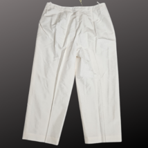 Talbots Women’s White or Ivory Lined 2 Piece Pants &Jacket Suit Size 18 N... image 6