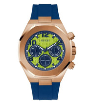 Orologio Guess Uomo Analogico Quarzo Quadrante Verde GW0583G3 Acciaio Inox 46mm - £134.60 GBP