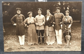1914 RPPC Prussian Royalty Brothers w/Wives Crown Prince Wilhelm Postcard August - £9.74 GBP