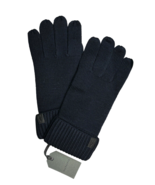 Allsaints Mens One Size Ramskull Ink Navy Blue Merino Wool Knit Cuffed G... - $39.59