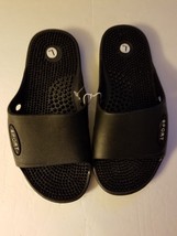 OT Revolution Slip on Sandals Size 1/2 NWT Black  - $12.99