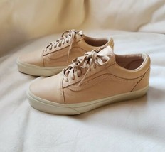 Vans Old Skool DX Veggie Tan Leather Sneakers Men&#39;s 7.5 Women’s 9 - £35.61 GBP