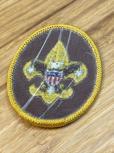 Vintage Boy Scouts Tenderfoot Rank Patch Scouting BSA KG JD Item image 2