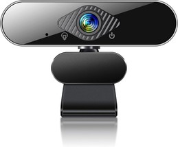 1080P HD Webcam with Microphone Computer USB Web Camera at 1080P 30fps 100 Wide  - £31.56 GBP