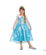 Girl s Deluxe Frozen Elsa Costume Small - $1,112.10 MXN