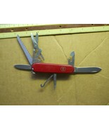 SALE! Victorinox Fieldmaster Swiss Army knife in  red  with hook and pin - £15.21 GBP