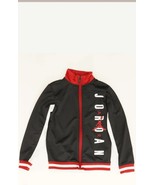 Jumpman Jordan Boys Black and Red Full Zip Jacket  Size 6 - $336.49 MXN