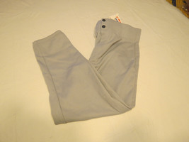 Lady Betlin Athletic M softball Baseball Pull up Pant 1 pair grey sports... - $10.29