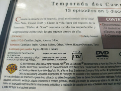 Auf dos Meter bajo tierra Gebraucht Saison 2 Komplette - 5 X DVD + Extras - 5T Item image 4