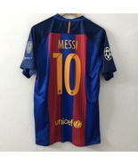 BARCELONA 2016 - 2017 JERSEY MESSI NEYMAR JERSEY CHAMPIONS LEAGUE PATCHES - $85.00