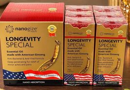 Nanogize Longevity American Ginseng Essential Oil 0.34 oz / 10ml (Pack o... - $59.39