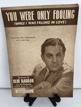 Music Sheet You Were Only Fooling Blue Barron &amp; Orchestra 1948 - £3.60 GBP