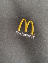 McDonalds Vintage 90s Embroidered “I’m Lovin’ It” Hoodie Sweatshirt Sz L... - £40.61 GBP