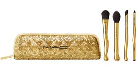 MAC Cosmetics Holiday Golden Touch Mini Brush Kit confezione regalo (con... - $120.95