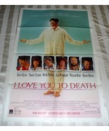 I Love You to Death (1990) - Original Video Store Movie Poster 27 x 40 - $21.54 CAD